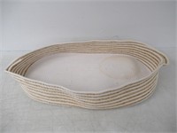 "Used" INDRESSME Cotton Rope Basket Woven Wicker