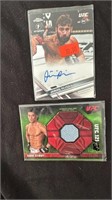 2017 Topps UFC Chrome Jimmy Rivera Auto, Sam Stout