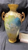 Bohn Germany handpainted Victorian Vase