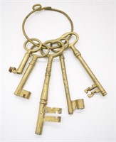 Brass Ring of Keys