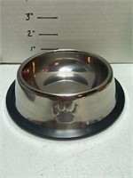 6" Stainless Steel Pet Food Dish - 2 for 1 Money