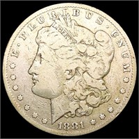 1881-CC Morgan Silver Dollar LIGHTLY CIRCULATED