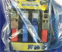 New combo pack tie downs & new tow rope