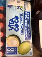 Vita Coco coconut water 18 pack