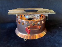 Swiss Copper Flambe Stove by Spring