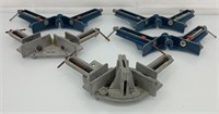 5 Woodworking frame/corner clamps