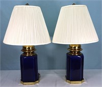 (2) Ceramic Table Table Lamps
