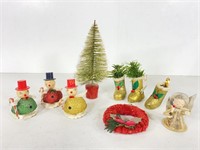Group of Small Vintage Christmas Ornaments