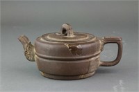 Chinese Old Zisha Tea Pot Signed