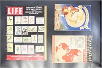 Stamp Collecting Ephemera, albums, magazines, pamp