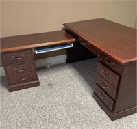 L Shaped Office Desk by Miller Desk