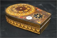 Folk Art Jewelry Box