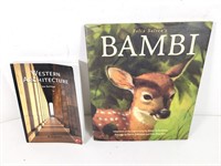 GUC Western Architecture & Bambi Books (x2)