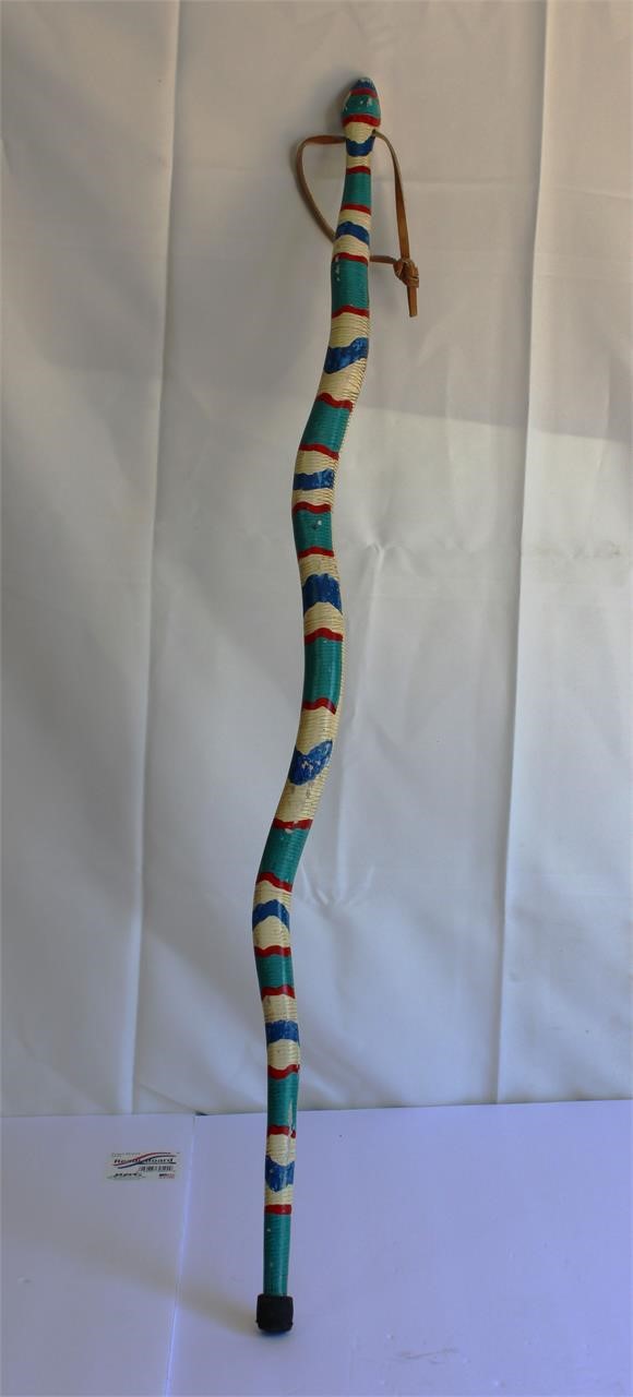 Snake Walking Cane 40" Long