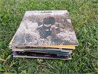 Stack of Vinyl Records