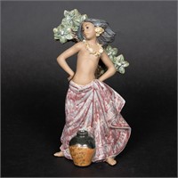 Lladro "Island Girl" Ceramic Sculpture