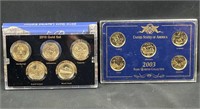 2003 & 2010 Gold Plated State & Parks Quarters