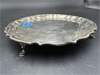 STERLING FOOTED PLATE