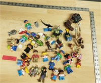 Lot of Toys, Robot,Sailbot,Hulk,Raisin Man