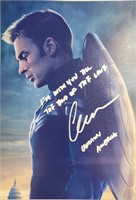 Autograph COA Captain America Photo