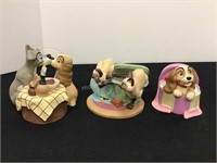 Trio of Disney Classics Figurines
