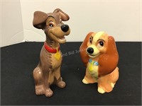 Lady and the Tramp Figurine Set