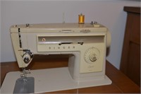 Vintage Singer Stylist Sewing Machine w/Cabinet