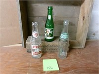 Vintage 7UP bottle lot Binghamton NY