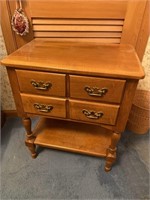 Forest solid, maple, nightstand
26 1/2 inches