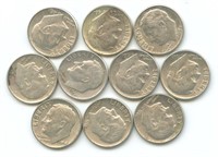 10 Roosevelt Silver Dimes