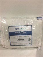 REAL SIMPLE-WHITE DOWN PILLOW