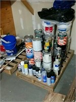 Lot of Painting Supplies