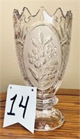 Vintage Zajecar crystal vase