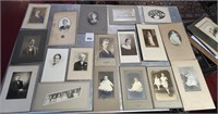 18 Board Mounted Victorian Photo's