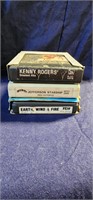 8 Tracks - Kenny Rogers, Earth, Wind and Fire