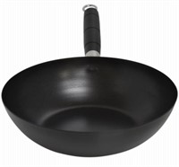 Used - Nonstick Wok, Carbon Steel, Stay-cool