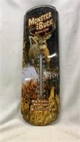 Monster Buck Tin Thermometer 8" x 27"