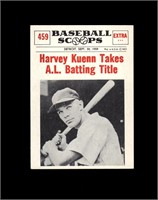 1961 Nu Card Scoops #459 Harvey Kuenn EX to EX-MT+