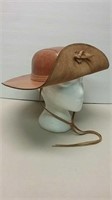 Leather Sou'Wester Hat