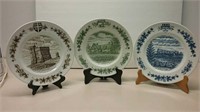 Three Canada Landmark 10" Plates Incl. Anne Of
