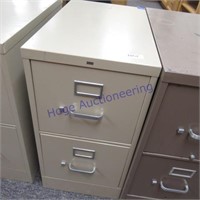 2 drawer  file cabinet