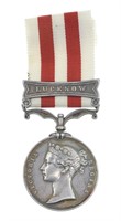 BRITISH INDIA MUTINY NAMED SILVER MEDAL