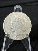 1923 D Peace Dollar