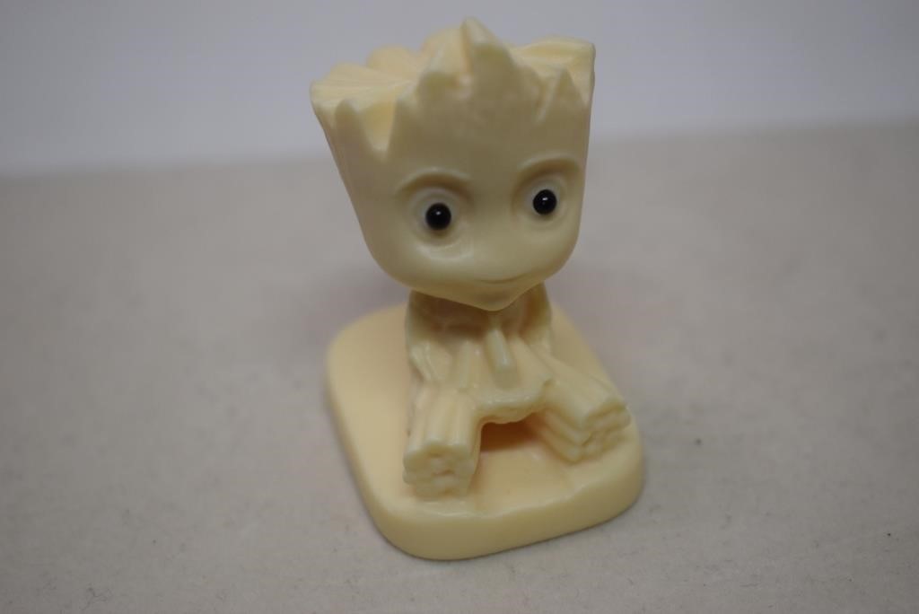 Carved Corozo Nut Groot Like Figurine