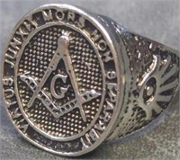 Freemason ring size 10