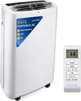 SereneLife Portable AC 14 000 BTU  Dehumidifier