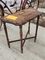 Small wooden table