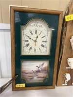 Ingraham Quartz Duck Clock