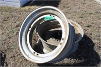 30" Front CIH Rims - 1 Missing Insert