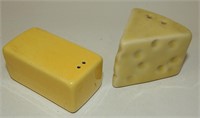 Vintage Block & Wedge of Cheese